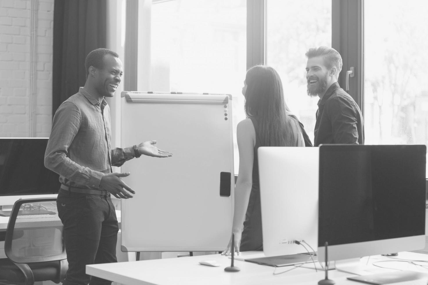 Family reviewing financial documents together at kitchen table
